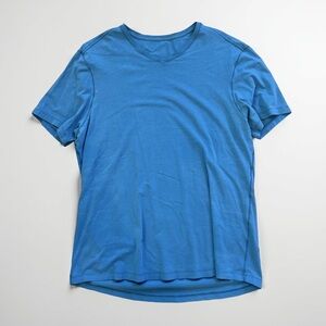 Men’s Lululemon Blue V Neck Tee Shirt